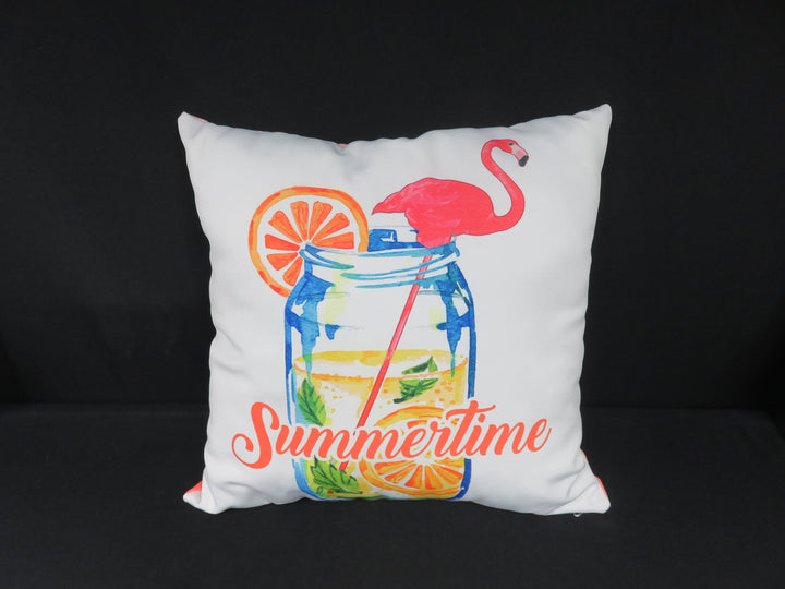 "Summertime" Throw Pillow