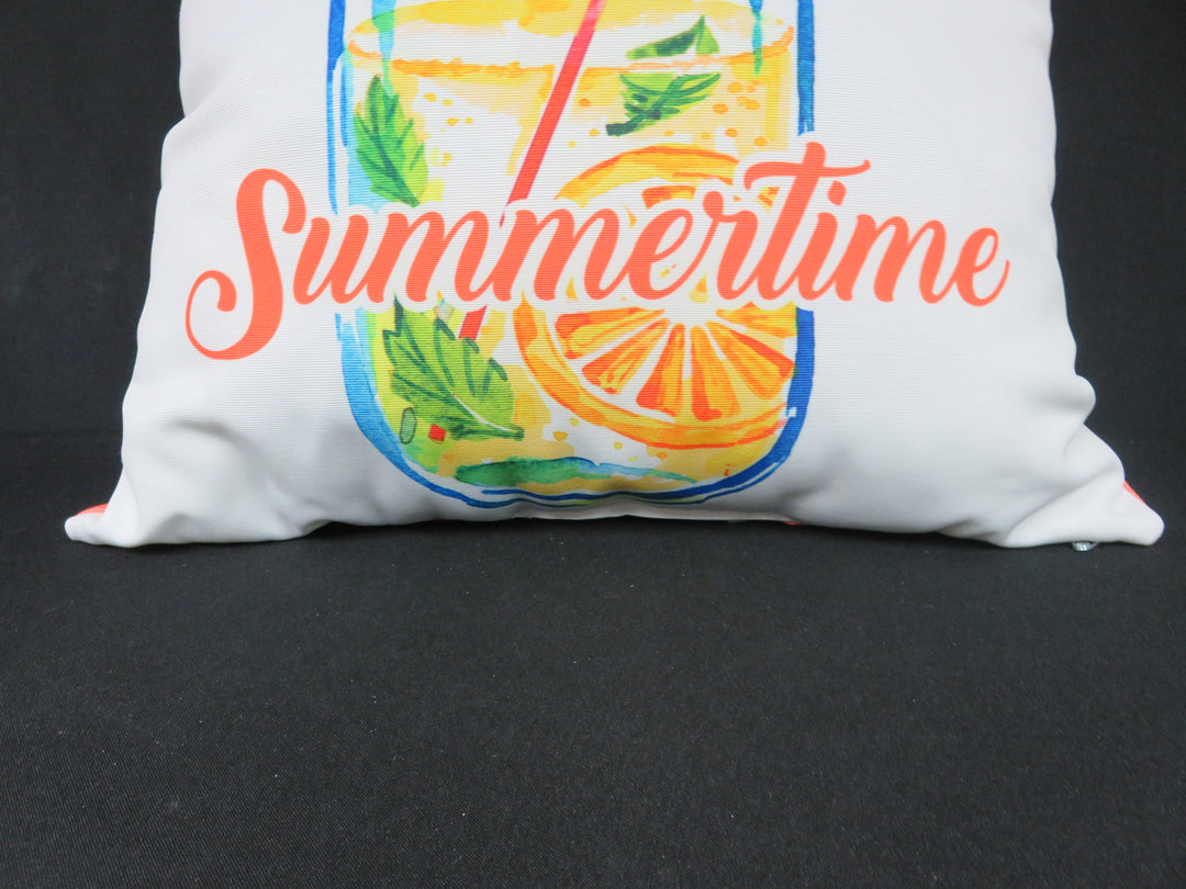 "Summertime" Throw Pillow