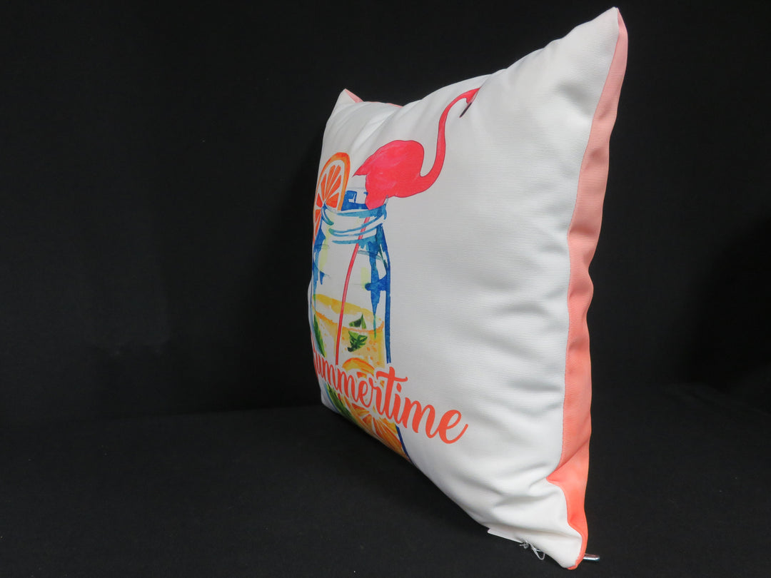 "Summertime" Throw Pillow