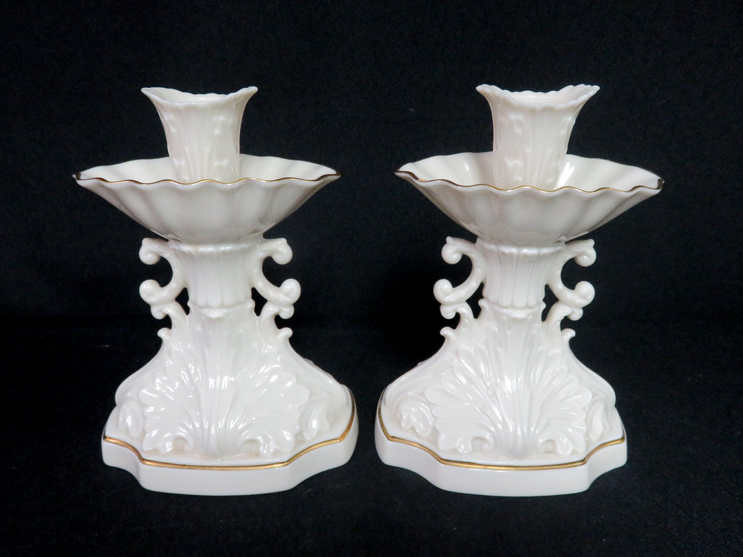 Lenox Aquarius Candleholders