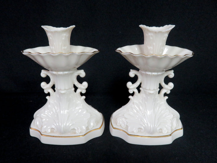 Lenox Aquarius Candleholders