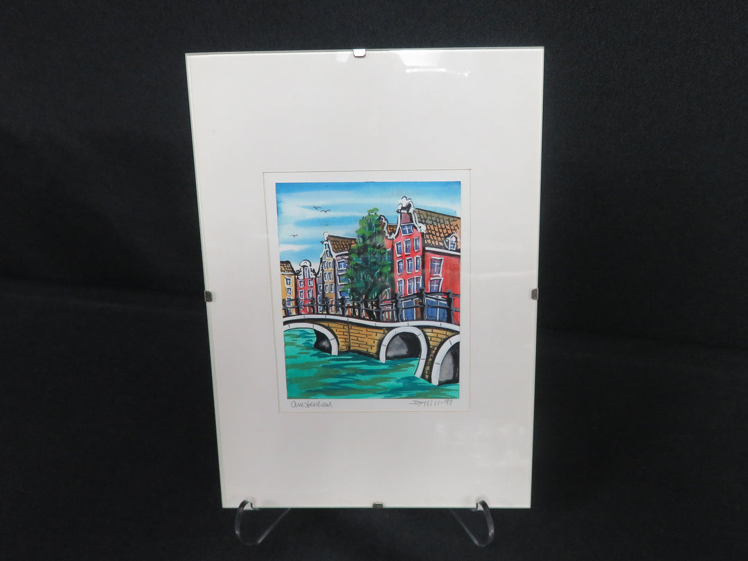 Amsterdam Painting by Debra Hill