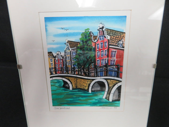 Amsterdam Painting by Debra Hill