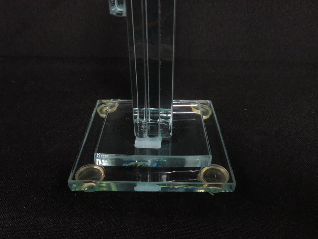 Glass Cactus Sculpture