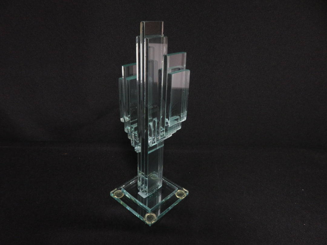 Glass Cactus Sculpture