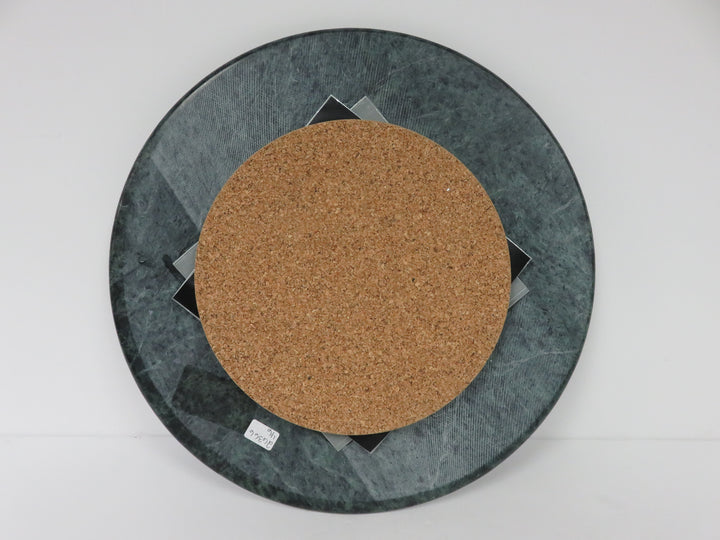 Green Marble Lazy Susan