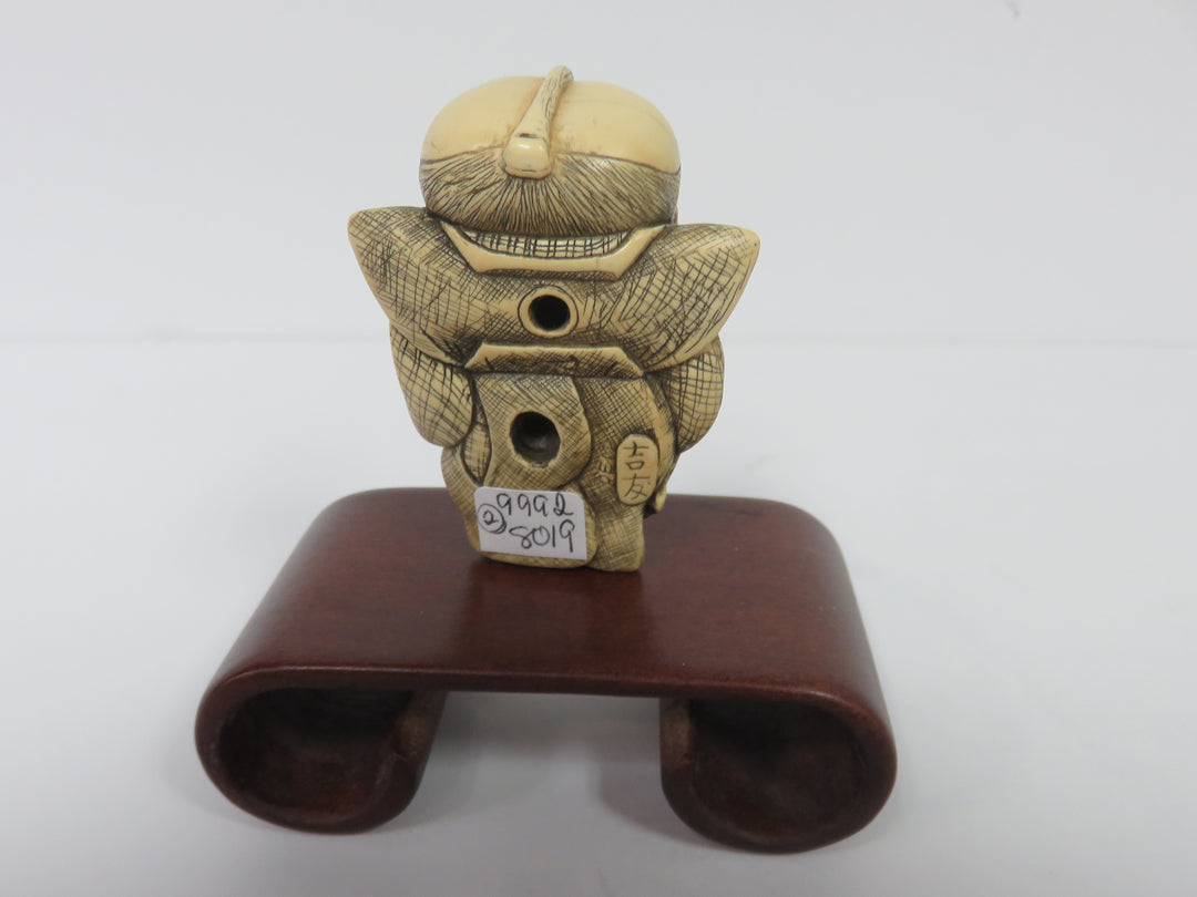 Japanese Netsuke Figure on Stand