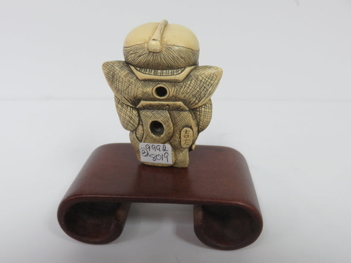 Japanese Netsuke Figure on Stand