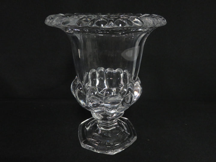 Clear Pedestal Vase