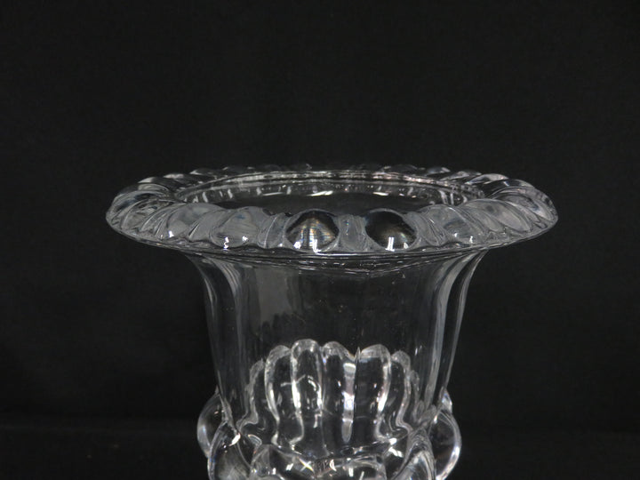 Clear Pedestal Vase