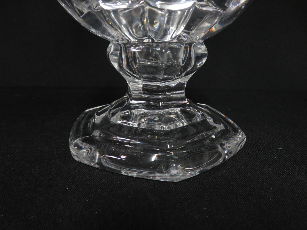 Clear Pedestal Vase