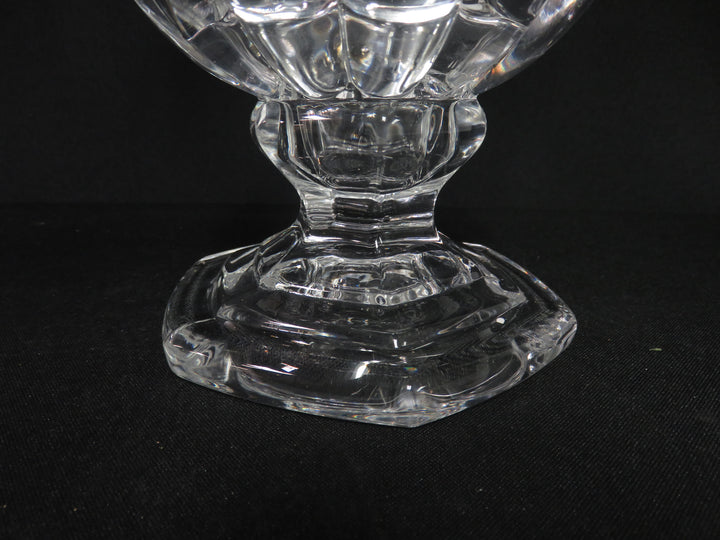 Clear Pedestal Vase