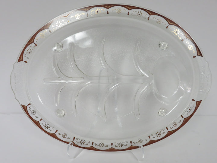 MCM Inland Glass Platter
