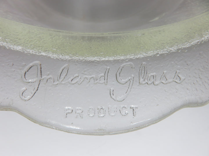 MCM Inland Glass Platter