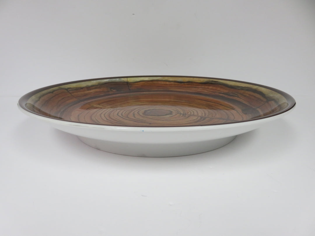 Faux Wood Melamine Tray