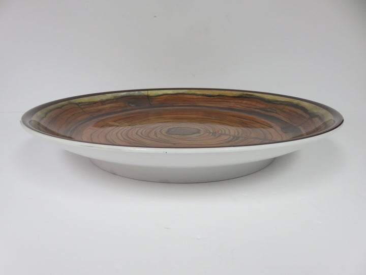 Faux Wood Melamine Tray