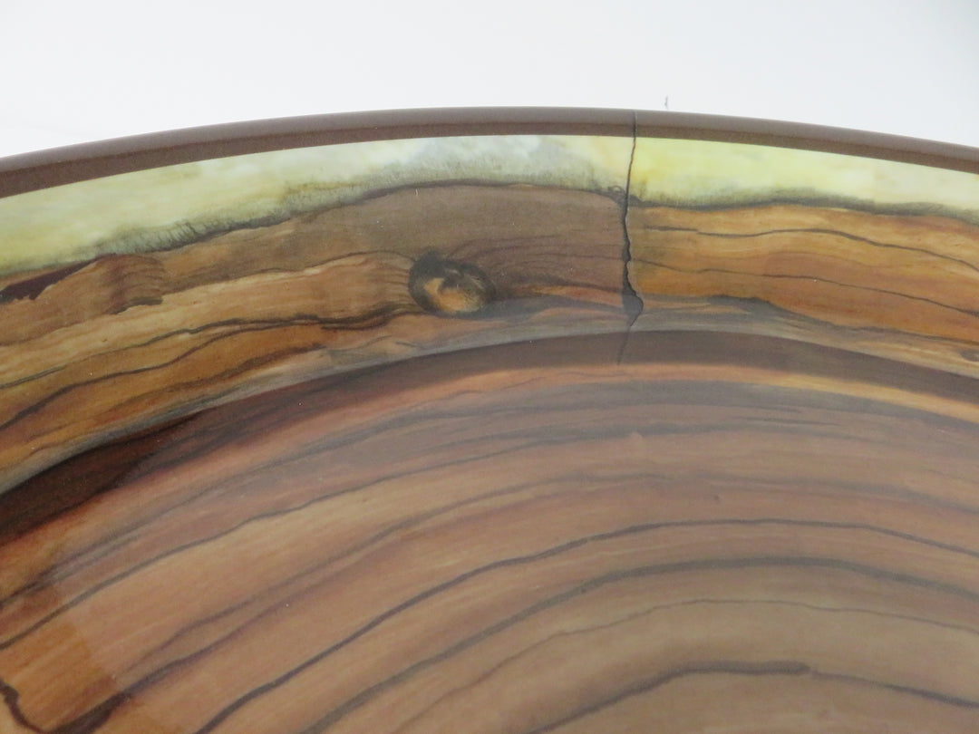 Faux Wood Melamine Tray