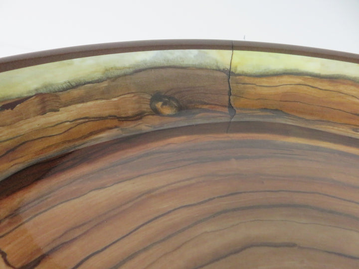 Faux Wood Melamine Tray