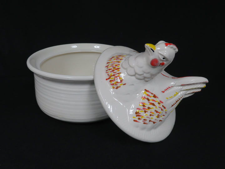 California Pottery Covered Bowl
