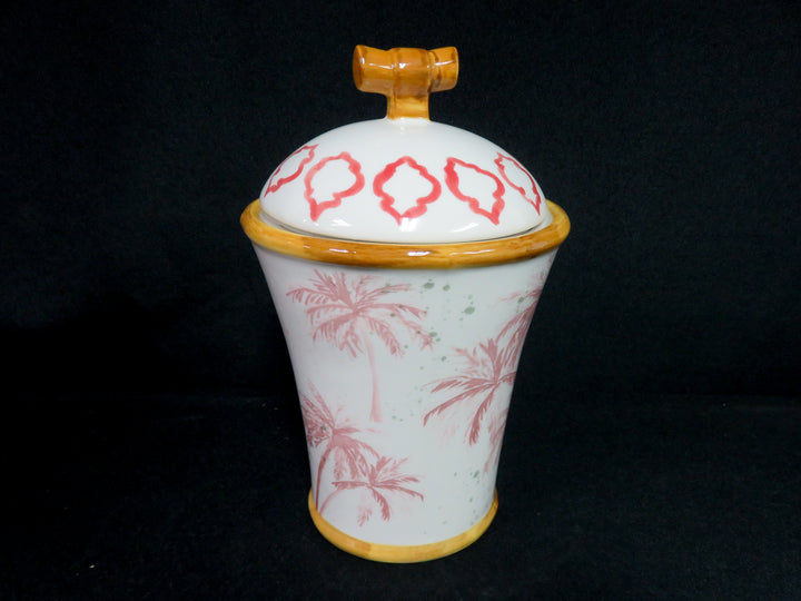 Palm Themed Canister