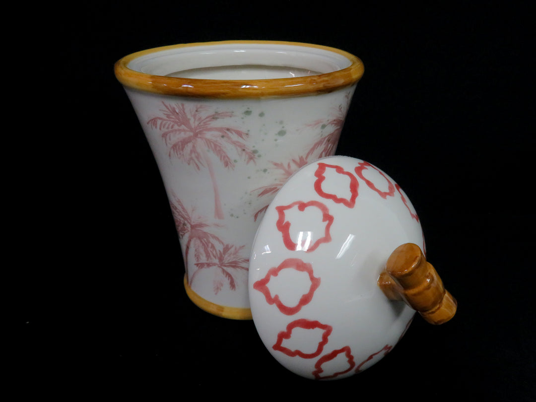 Palm Themed Canister