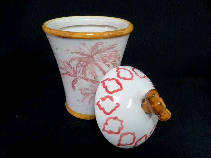 Palm Themed Canister