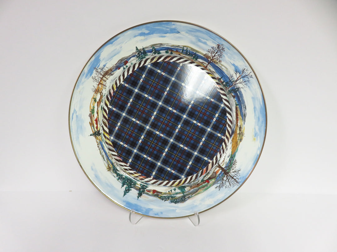 MacKenzie-Childs Highbanks Platter
