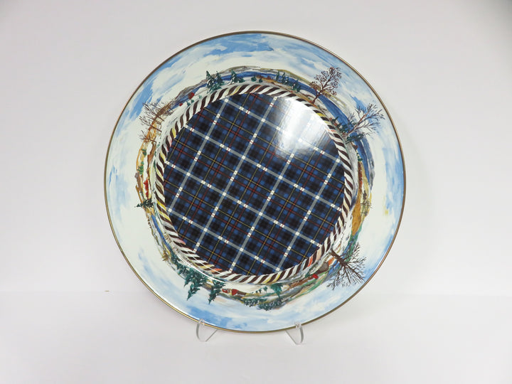 MacKenzie-Childs Highbanks Platter