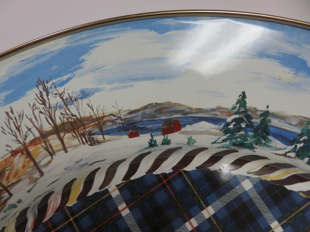 MacKenzie-Childs Highbanks Platter