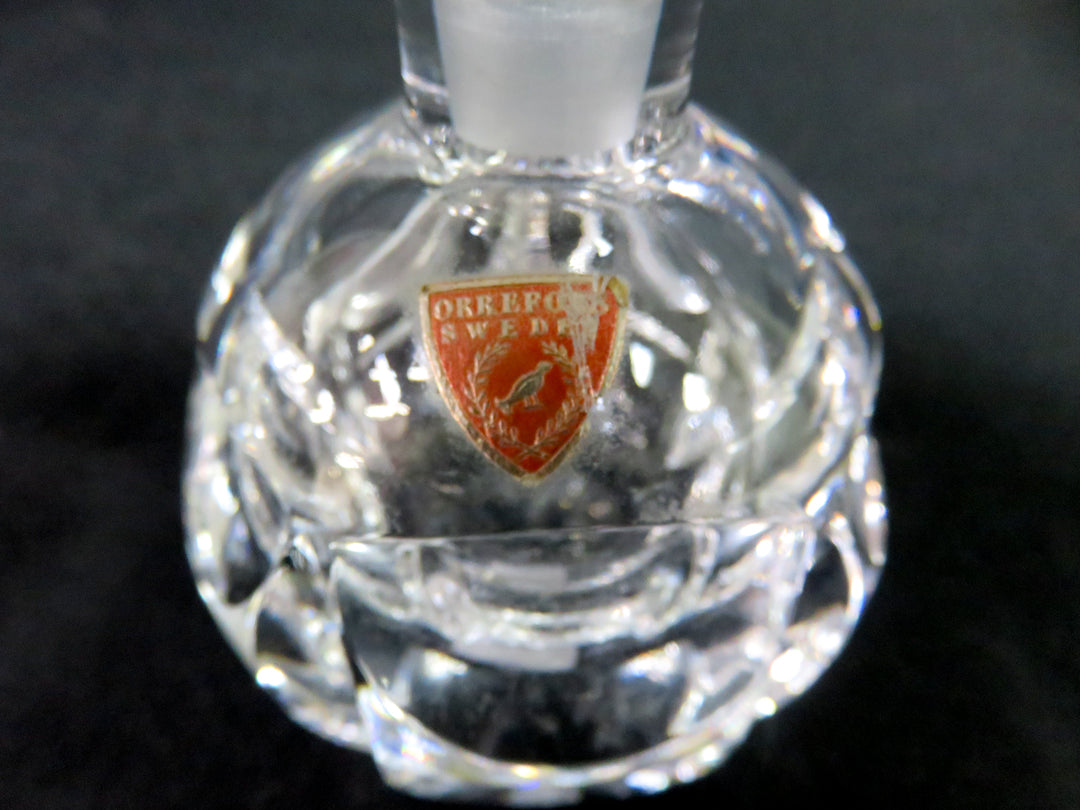Orrefors Perfume Bottle