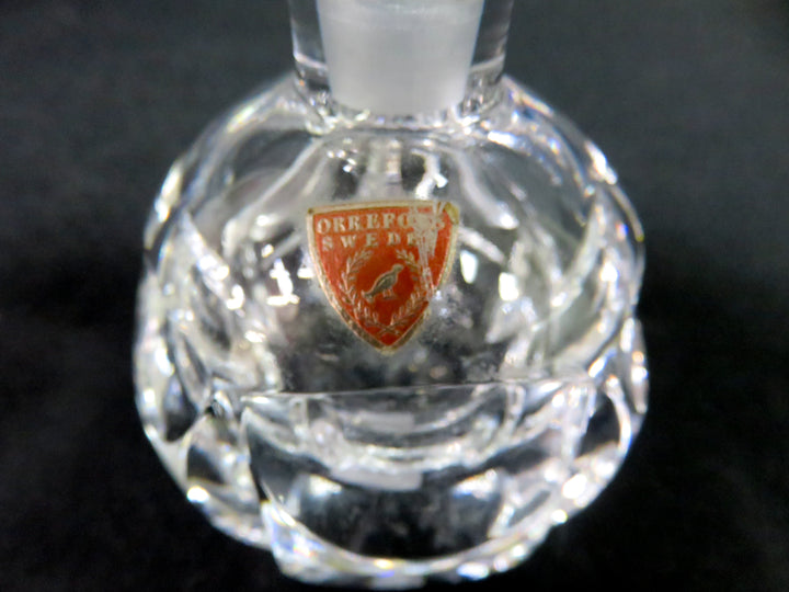 Orrefors Perfume Bottle