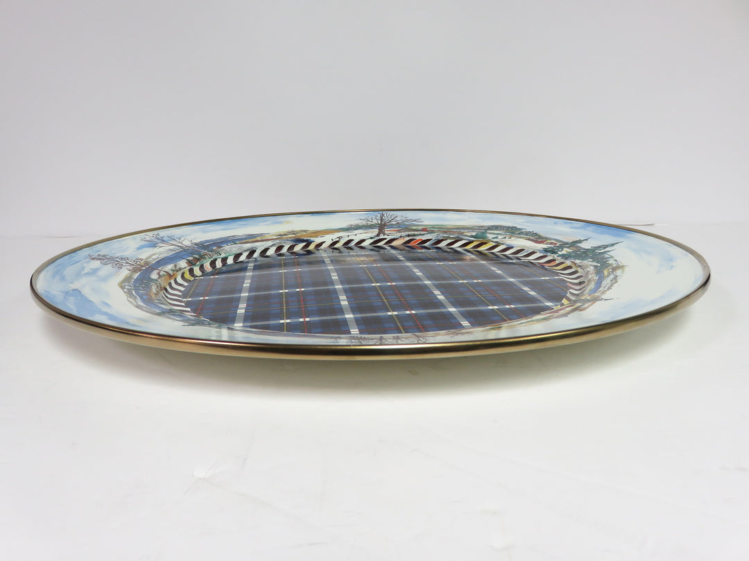 MacKenzie-Childs Highbanks Platter