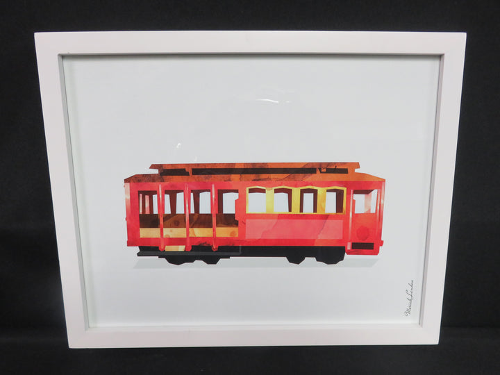 San Francisco Red Cable Car Print