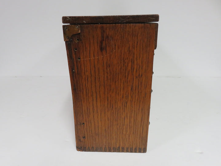Oak Watchmaker's Cabinet