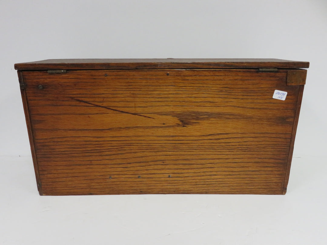 Oak Watchmaker's Cabinet