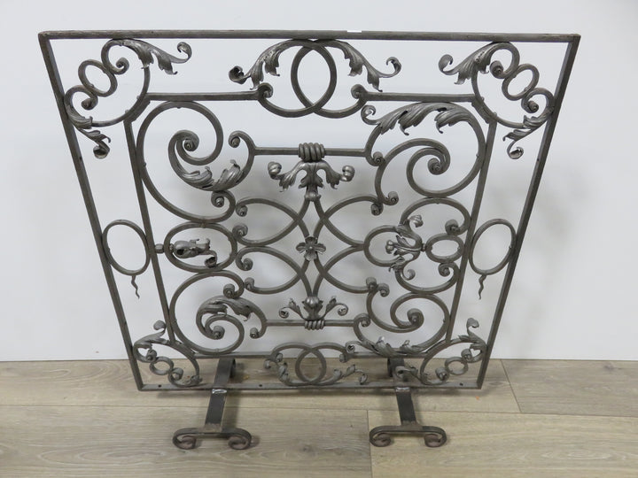 Vintage Freestanding Fireplace Screen