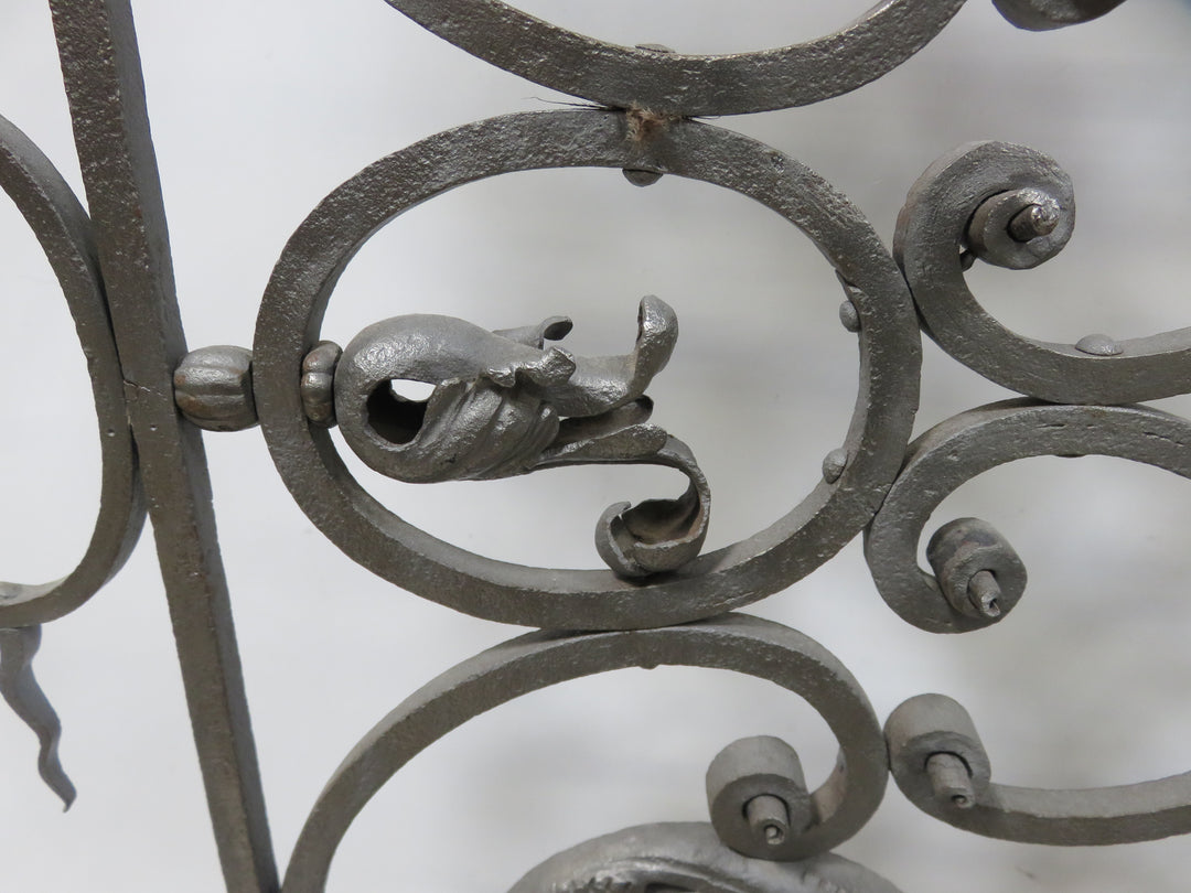 Vintage Freestanding Fireplace Screen