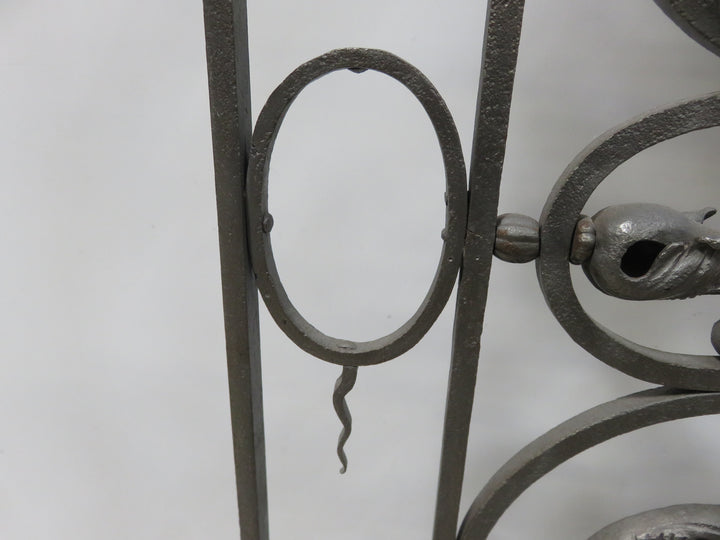 Vintage Freestanding Fireplace Screen