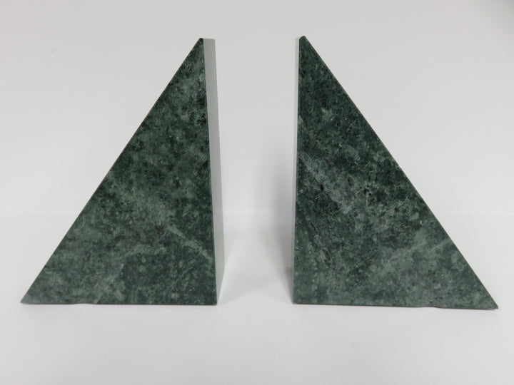 Variegated Marble Bookends