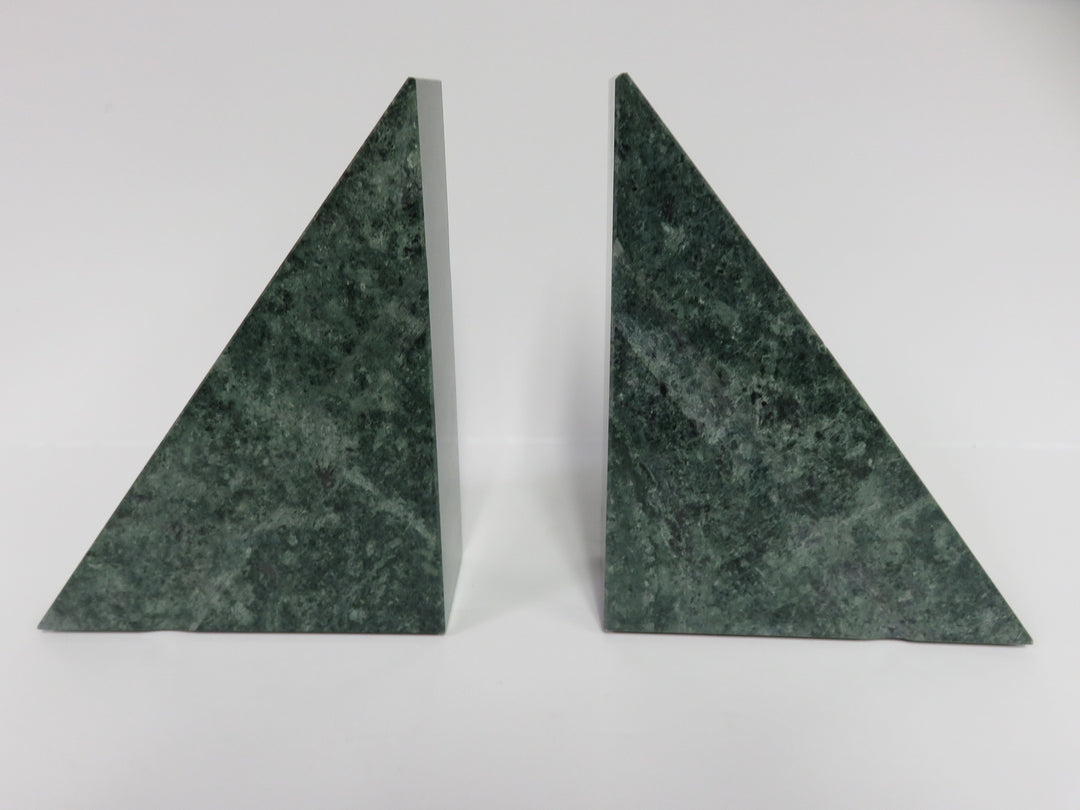 Variegated Marble Bookends