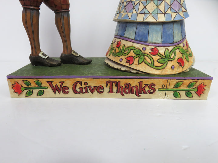 Jim Shore Folk Art Thanksgiving Figurine