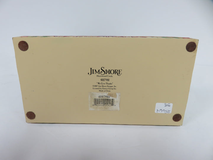 Jim Shore Folk Art Thanksgiving Figurine
