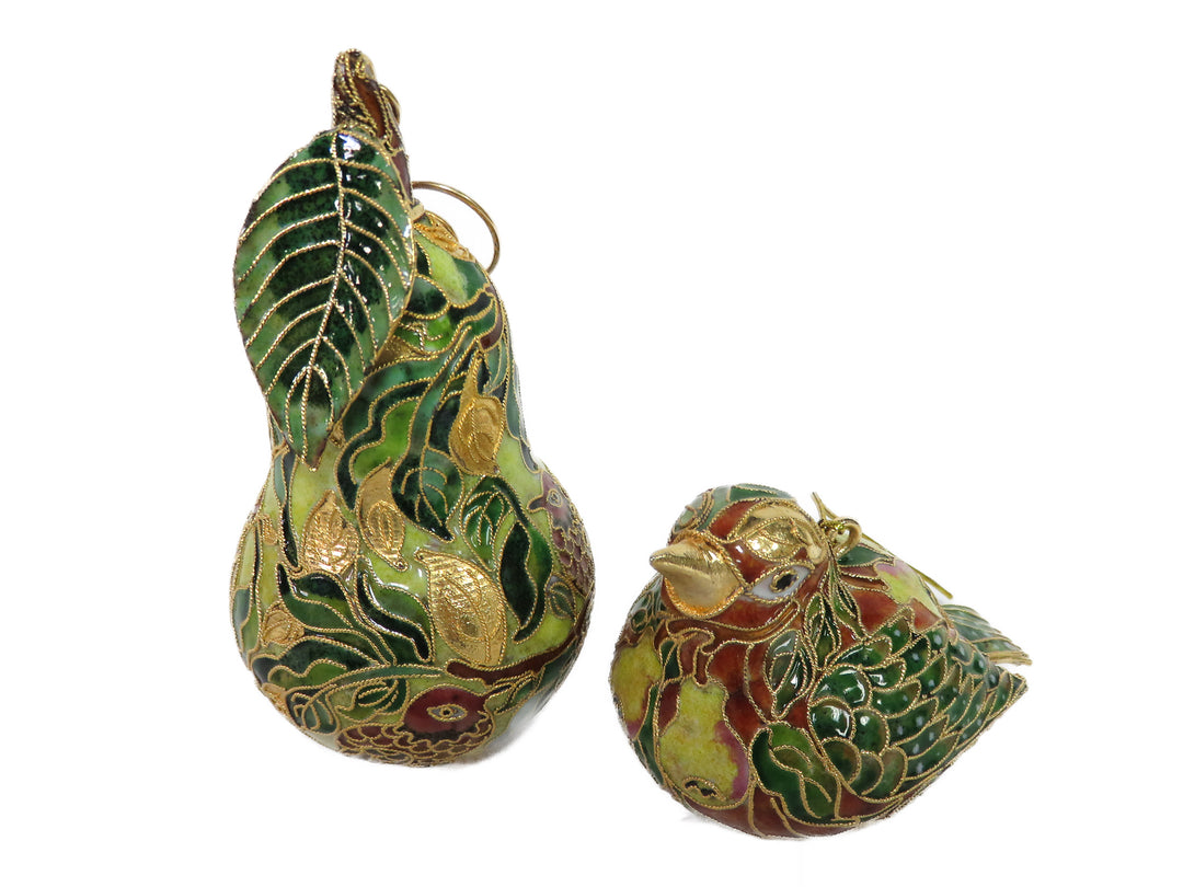 Cloisonne Christmas Ornaments