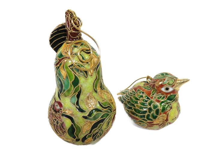 Cloisonne Christmas Ornaments