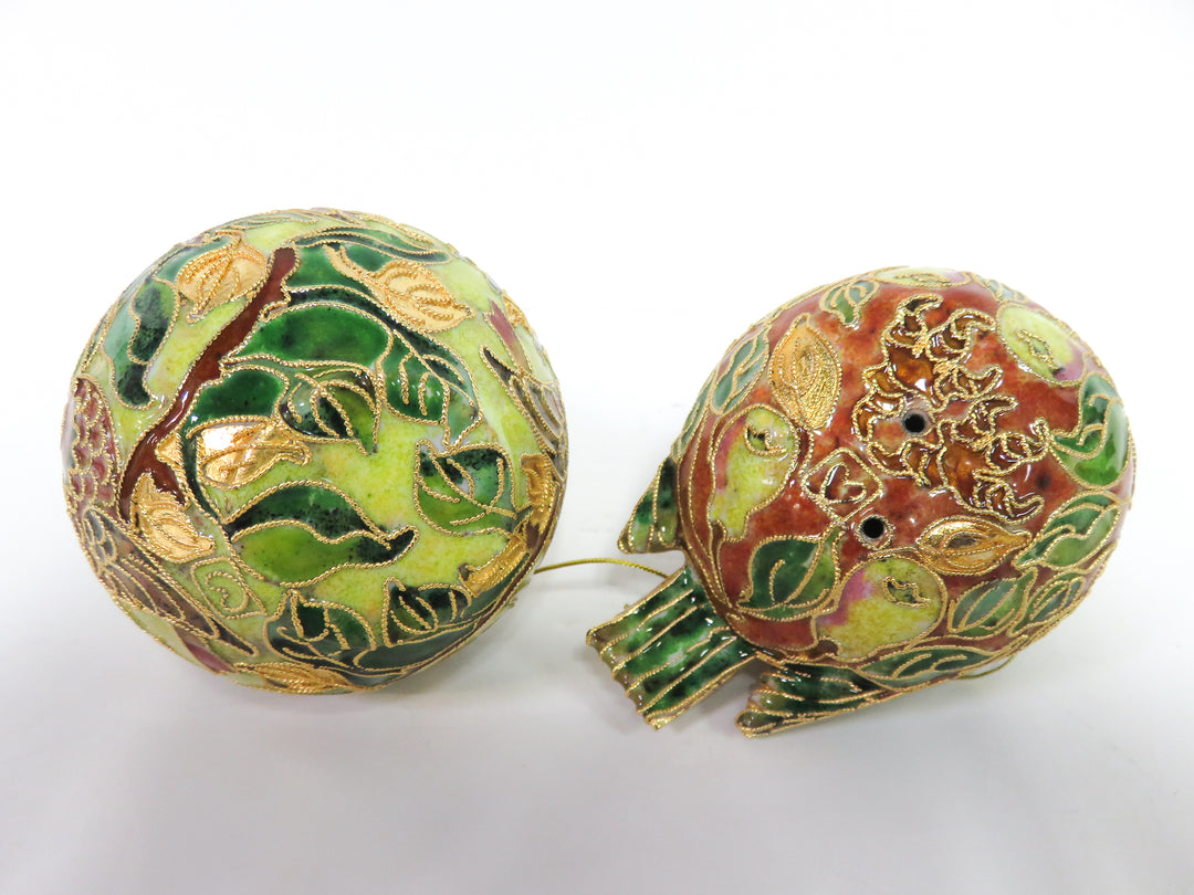 Cloisonne Christmas Ornaments