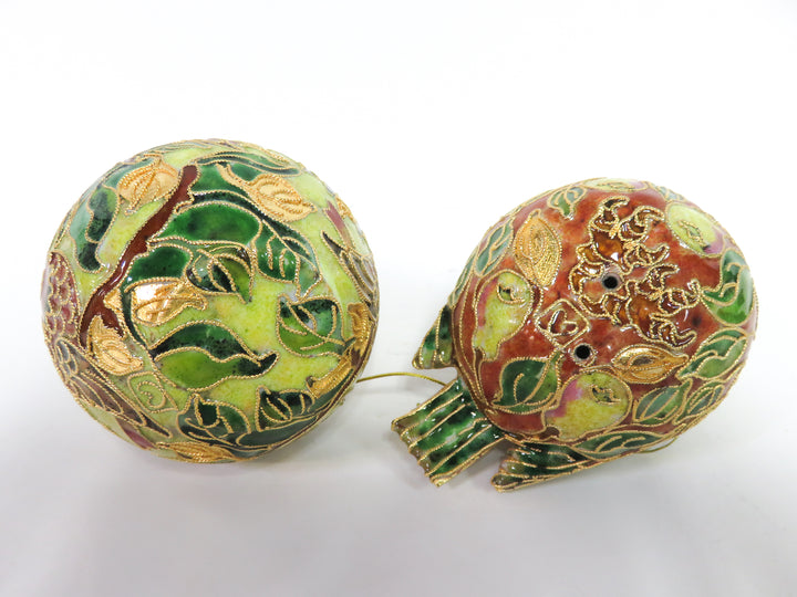 Cloisonne Christmas Ornaments
