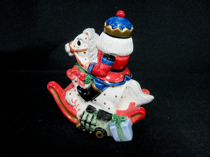 Fitz & Floyd Nutcrakcer Sugar Bowl