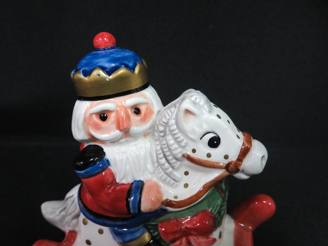 Fitz & Floyd Nutcrakcer Sugar Bowl