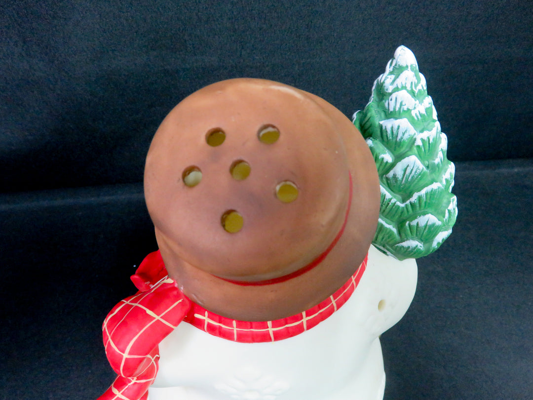 Snowman Tea Light Holder
