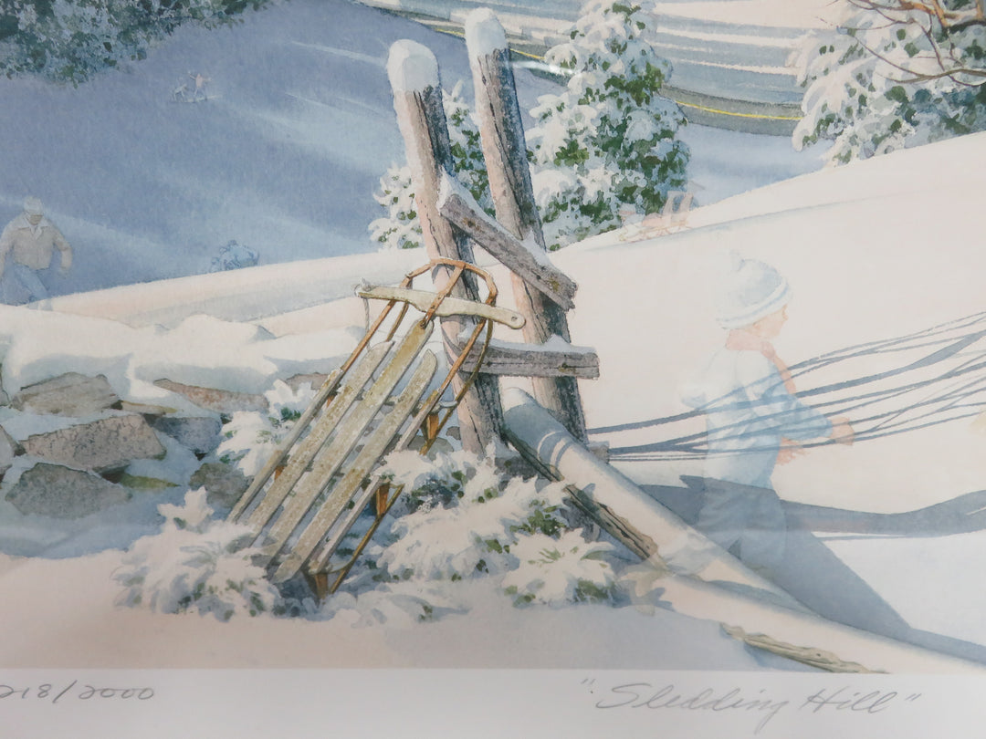 Winter Scene Print